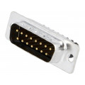 L717DA15PST; D-Sub; PIN: 15; plug; male; for cable; screw terminal; 7.5A; UL94V-0; AMPHENOL L717DA15PST; D-Sub; PIN: 15; plug; male; for cable; screw terminal; 7.5A; UL94V-0; AMPHENOL