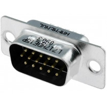 L717HDE15P; D-Sub HD; PIN: 15; plug; male; for cable; soldering; AMPHENOL