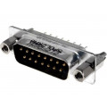 L717SDAH15POL2RM8; D-Sub; PIN: 15; socket; male; on PCBs,PCB snap; straight; THT; 5A; AMPHENOL L717SDAH15POL2RM8; D-Sub; PIN: 15; socket; male; on PCBs,PCB snap; straight; THT; 5A; AMPHENOL