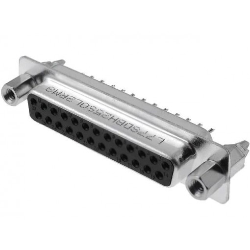 L77SDBH25SOL2RM8; D-Sub; PIN: 25; socket; female; on PCBs,PCB snap; straight; THT; AMPHENOL L77SDBH25SOL2RM8; D-Sub; PIN: 25; socket; female; on PCBs,PCB snap; straight; THT; AMPHENOL