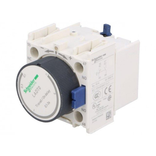 LADT0; Time delay contacts; Series: TeSys D; Leads: screw terminals; SCHNEIDER ELECTRIC