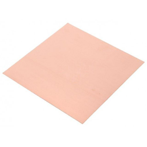; Laminate; FR4; 0.6mm; L: 100mm; W: 100mm; Coating: copper; ; Laminate; FR4; 0.6mm; L: 100mm; W: 100mm; Coating: copper;