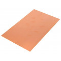 ; Laminate; FR4; 0.8mm; L: 160mm; W: 100mm; Coating: copper; 
