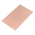; Laminate; FR4; 1.5mm; L: 160mm; W: 100mm; Coating: copper; 