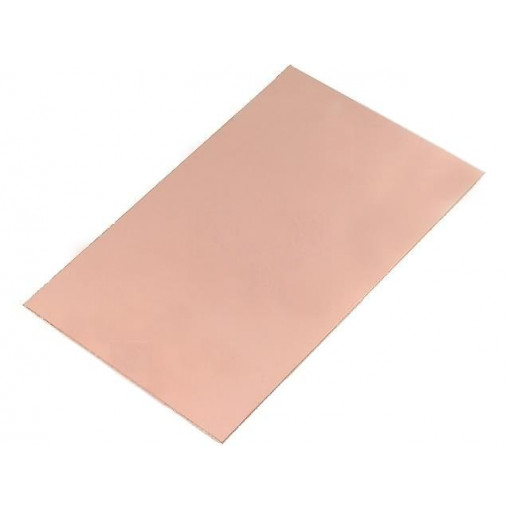 ; Laminate; FR4; 1.5mm; L: 160mm; W: 100mm; Coating: copper; 