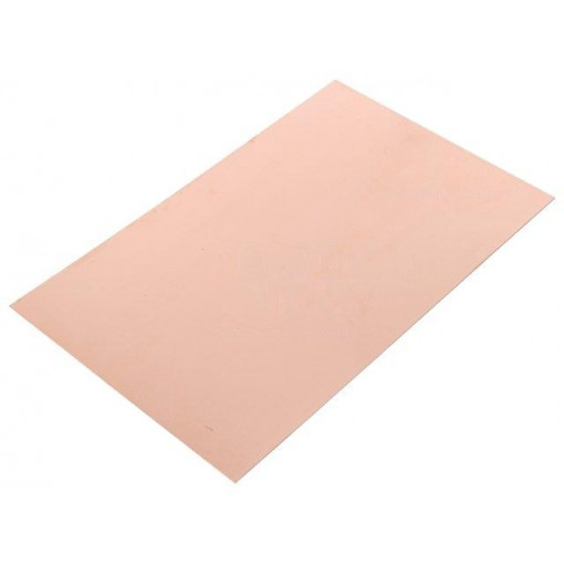 ; Laminate; FR4; 0.6mm; L: 160mm; W: 100mm; Coating: copper; ; Laminate; FR4; 0.6mm; L: 160mm; W: 100mm; Coating: copper;
