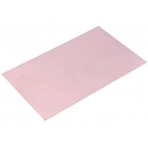 ; Laminate; FR4; 1.2mm; L: 160mm; W: 100mm; Coating: copper; 