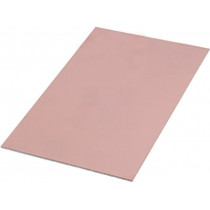 ; Laminate; FR4; 1.5mm; L: 160mm; W: 100mm; Coating: copper; 