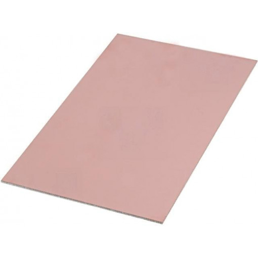 ; Laminate; FR4; 1.5mm; L: 160mm; W: 100mm; Coating: copper; 