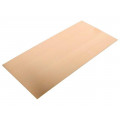 ; Laminate; FR4; 0.6mm; L: 210mm; W: 100mm; Coating: copper; 