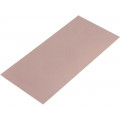 ; Laminate; FR4; 1mm; L: 210mm; W: 100mm; Coating: copper; 