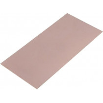 ; Laminate; FR4; 1.5mm; L: 210mm; W: 100mm; Coating: copper; 