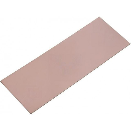 ; Laminate; FR4; 1.5mm; L: 280mm; W: 100mm; Coating: copper; 
