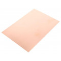 ; Laminate; FR4; 0.6mm; L: 170mm; W: 120mm; Coating: copper; 