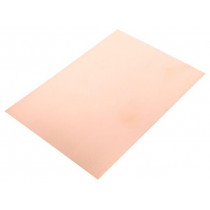 ; Laminate; FR4; 0.6mm; L: 170mm; W: 120mm; Coating: copper; 