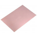 ; Laminate; FR4; 1mm; L: 233mm; W: 160mm; Coating: copper; 
