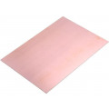 ; Laminate; FR4; 1.5mm; L: 233mm; W: 160mm; Coating: copper; 
