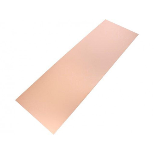; Laminate; CEM3; 1.5mm; L: 165mm; W: 500mm; Coating: copper; 