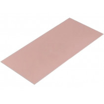 ; Laminate; FR4; 1mm; L: 210mm; W: 100mm; Coating: copper; double sided; 