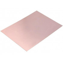 ; Laminate; FR4; 1.2mm; L: 297mm; W: 210mm; Coating: copper; 