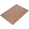 ; Laminate; FR4; 1.5mm; L: 297mm; W: 210mm; Coating: copper; 