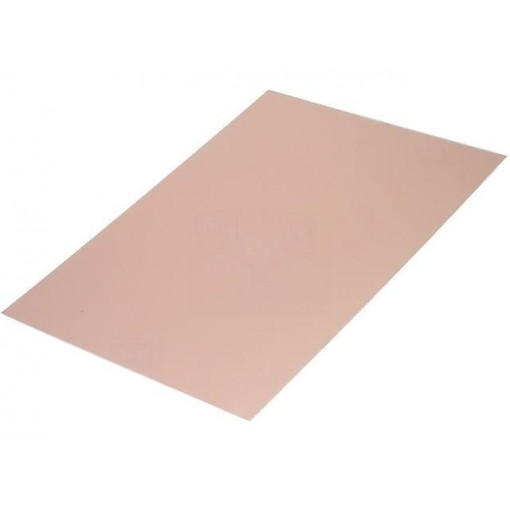 ; Laminate; FR4; 1.5mm; L: 420mm; W: 297mm; Coating: copper; 