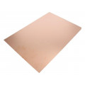 ; Laminate; FR4; 0.6mm; L: 420mm; W: 297mm; Coating: copper; 