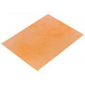 ; Laminate; FR4; 0.6mm; L: 100mm; W: 75mm; Coating: copper; 