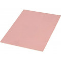 ; Laminate; FR4; 1.5mm; L: 100mm; W: 75mm; Coating: copper; 