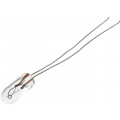 ; Filament lamp: miniature; 12VDC; 50mA; Bulb: T1; Ø: 3mm; L: 7mm; BRIGHTMASTER ; Filament lamp: miniature; 12VDC; 50mA; Bulb: T1; Ø: 3mm; L: 7mm; BRIGHTMASTER