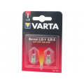 ; Filament lamp: miniature; E10/13; 2.25V; 250mA; 2pcs.; VARTA ; Filament lamp: miniature; E10/13; 2.25V; 250mA; 2pcs.; VARTA