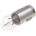 LAMP 7615; Filament lamp: bayonet; BA7S; 12VDC; 100mA; Ø: 6.6mm; L: 20mm; BRIGHTMASTER LAMP 7615; Filament lamp: bayonet; BA7S; 12VDC; 100mA; Ø: 6.6mm; L: 20mm; BRIGHTMASTER