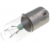 LAMP ML1825; Filament lamp: bayonet; BA9S; 24VDC; 50mA; Bulb: T3 1/4; 1.2W; 3.8lm; BRIGHTMASTER LAMP ML1825; Filament lamp: bayonet; BA9S; 24VDC; 50mA; Bulb: T3 1/4; 1.2W; 3.8lm; BRIGHTMASTER