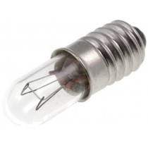 ; Filament lamp: miniature; E5,5; 24VDC; 50mA; Bulb: cylindrical; Goobay ; Filament lamp: miniature; E5,5; 24VDC; 50mA; Bulb: cylindrical; Goobay