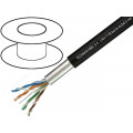 LAN-T11B; Wire; F/UTP; 5e; for direct burial,outdoor; solid; Cu; 4x2x24AWG; TECHNOKABEL