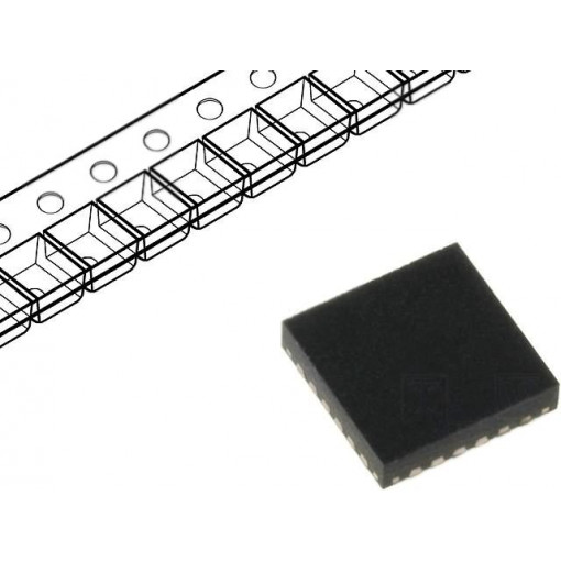 LAN8742A-CZ; IC: transceiver; 10/100Base-T; RMII; QFN24; 3.3V; No.of transc: 1; MICROCHIP TECHNOLOGY