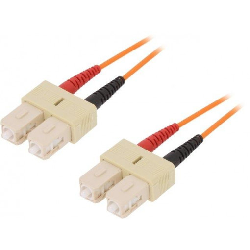 29011102; Fiber patch cord; OM1; both sides,SC/UPC; 2m; LSZH; orange; LAPP KABEL 29011102; Fiber patch cord; OM1; both sides,SC/UPC; 2m; LSZH; orange; LAPP KABEL