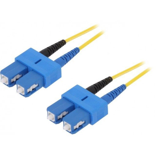 29011902; Fiber patch cord; OS2; both sides,SC/UPC; 2m; LSZH; yellow; LAPP KABEL 29011902; Fiber patch cord; OS2; both sides,SC/UPC; 2m; LSZH; yellow; LAPP KABEL