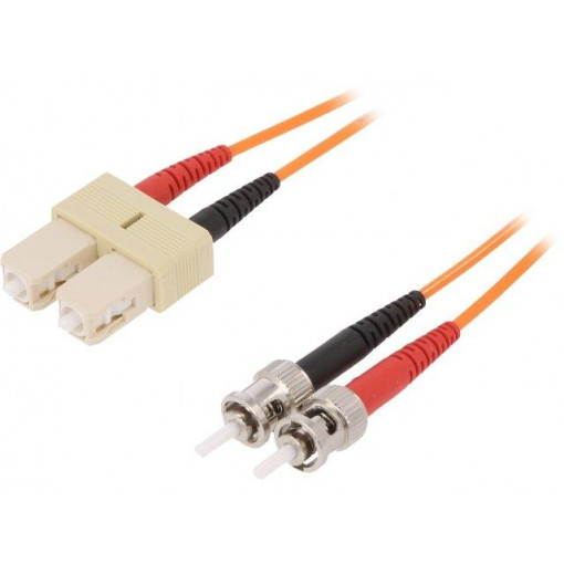 29021202; Fiber patch cord; OM2; ST/UPC,SC/UPC; 2m; LSZH; orange; LAPP KABEL 29021202; Fiber patch cord; OM2; ST/UPC,SC/UPC; 2m; LSZH; orange; LAPP KABEL