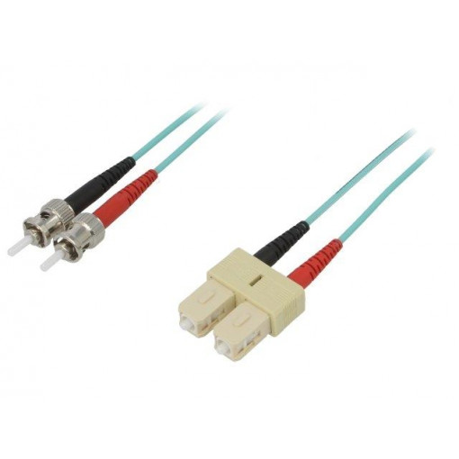 29021302; Fiber patch cord; OM3; ST/UPC,SC/UPC; 2m; LSZH; blue; LAPP KABEL 29021302; Fiber patch cord; OM3; ST/UPC,SC/UPC; 2m; LSZH; blue; LAPP KABEL
