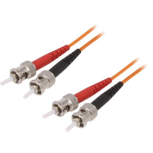 29022102; Fiber patch cord; OM1; ST/UPC,both sides; 2m; LSZH; orange; LAPP KABEL 29022102; Fiber patch cord; OM1; ST/UPC,both sides; 2m; LSZH; orange; LAPP KABEL