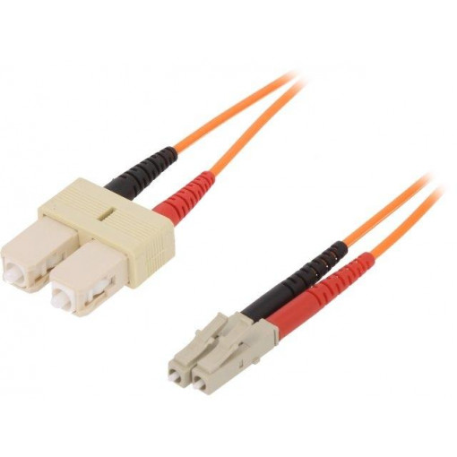 29031202; Fiber patch cord; OM2; LC/UPC,SC/UPC; 2m; LSZH; orange; LAPP KABEL 29031202; Fiber patch cord; OM2; LC/UPC,SC/UPC; 2m; LSZH; orange; LAPP KABEL