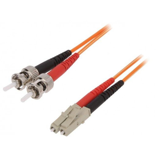 29032102; Fiber patch cord; OM1; ST/UPC,LC/UPC; 2m; LSZH; orange; LAPP KABEL 29032102; Fiber patch cord; OM1; ST/UPC,LC/UPC; 2m; LSZH; orange; LAPP KABEL