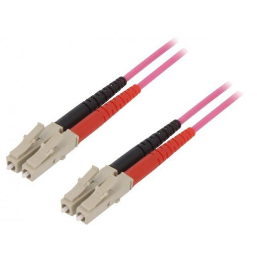 29033402; Fiber patch cord; OM4; both sides,LC/UPC; 2m; LSZH; violet; LAPP KABEL 29033402; Fiber patch cord; OM4; both sides,LC/UPC; 2m; LSZH; violet; LAPP KABEL
