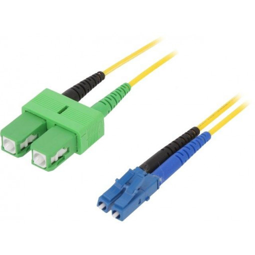 29039902; Fiber patch cord; OS2; LC/UPC,SC/APC; 2m; LSZH; yellow; LAPP KABEL