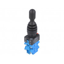 LAS0-K-40C41; Switch: joystick; Stabl.pos: 4; NO x4; 3A/220VAC; 0.6A/220VDC; 22mm; ONPOW LAS0-K-40C41; Switch: joystick; Stabl.pos: 4; NO x4; 3A/220VAC; 0.6A/220VDC; 22mm; ONPOW