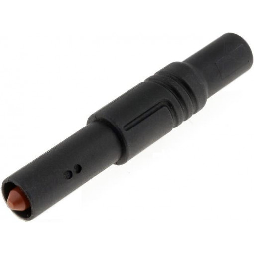 LASSGSW; Plug; 4mm banana; 24A; 1kVDC; black; insulated; 3mΩ; 0.5÷2.5mm2; HIRSCHMANN T&M