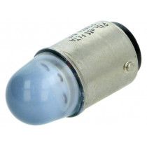LB-BA15D-230AC; LED lamp; blue; BA15D; 230VAC; POLAM-ELTA LB-BA15D-230AC; LED lamp; blue; BA15D; 230VAC; POLAM-ELTA
