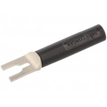 LB 4-KS NI/9/SW; Plug; fork terminals; 1kVDC; 20A; black; 37mm; 10mΩ; SCHÜTZINGER