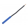 LB6600 NI/2.5/13/BL; Socket; 4mm banana; 32A; 1kVDC; blue; nickel plated; 130mm; 18mΩ; SCHÜTZINGER LB6600 NI/2.5/13/BL; Socket; 4mm banana; 32A; 1kVDC; blue; nickel plated; 130mm; 18mΩ; SCHÜTZINGER